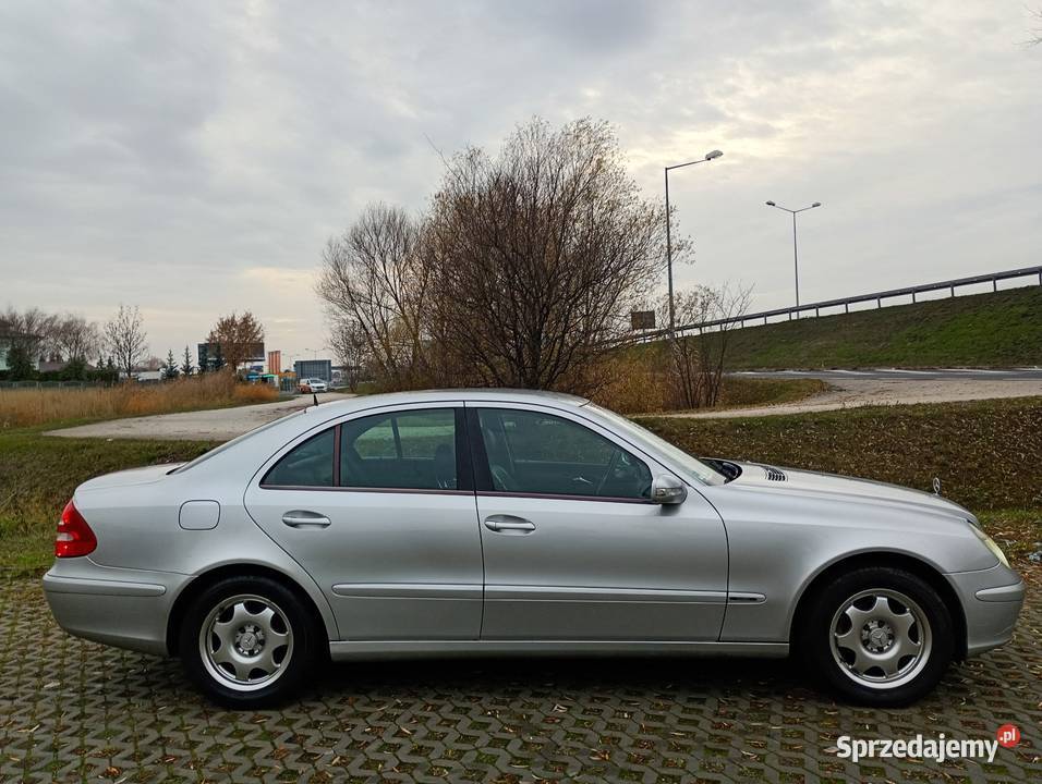 Mercedes Eklasa super stan 26 v6 w211 mazowieckie Piaseczno
