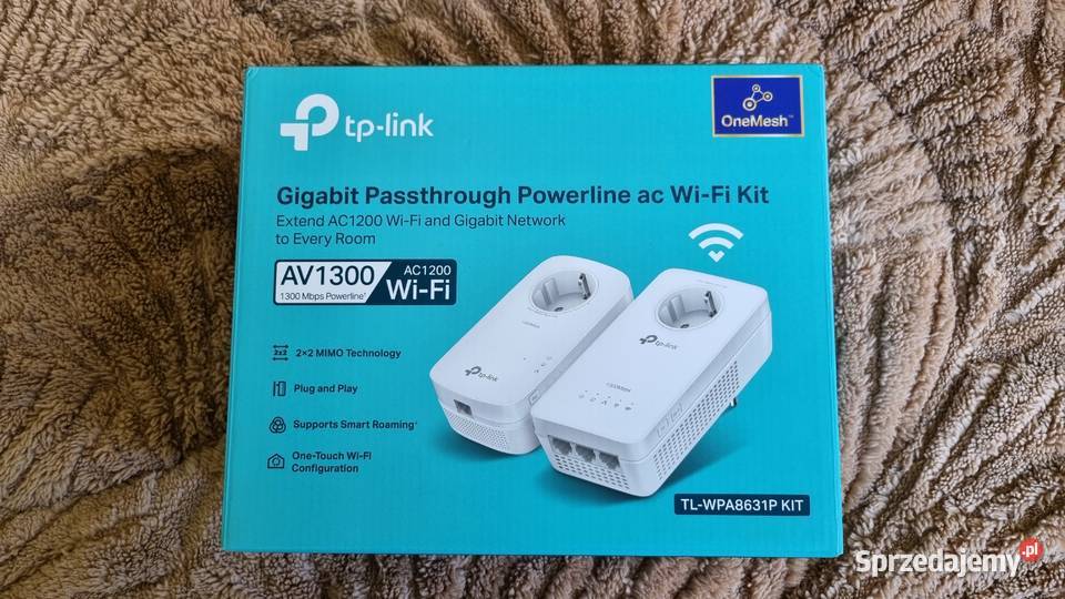 Adapter Powerline TPLink TLWPA8631P KIT pomorskie