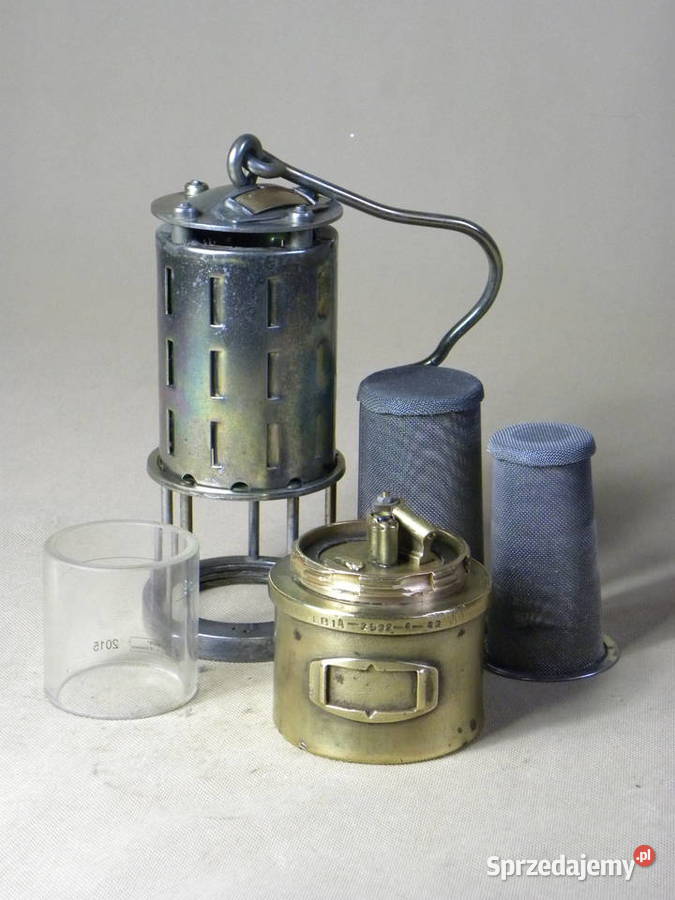 Polska górnicza lampa benzynowa Elektometal