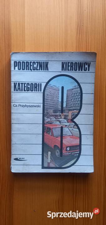 Podręcznik kierowcy kategorii B 1987 Małkinia Górna
