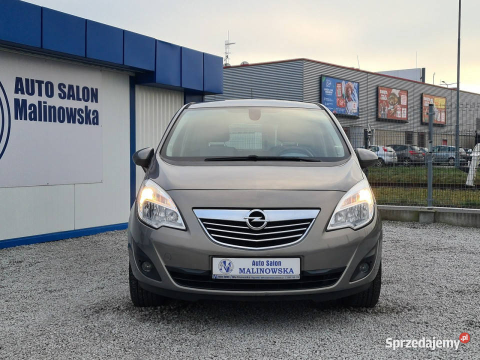 Opel Meriva Klimatyzacja Półskóry Tempomat czujnik deszczu Wągrowiec