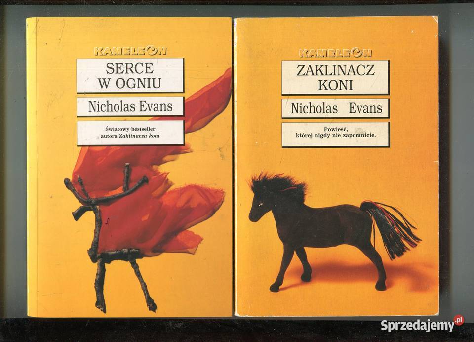 Serce w ogniu Zaklinacz koni Nicholas Evans Szczecin sprzedam