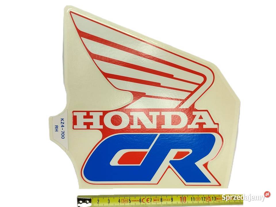 NAKLEJKA HONDA CR BAK PR STR HONDA CR 125 R 1990 osobowe