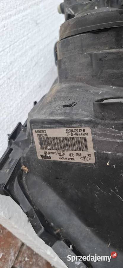 Lampy Renault megan 2 osobowe lubuskie Żary