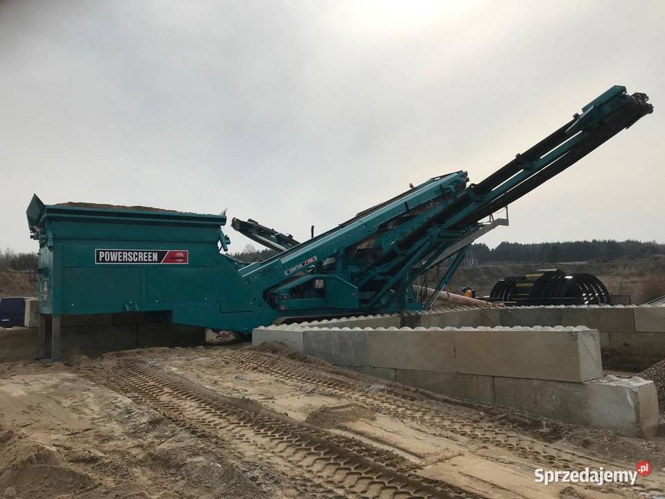 Mobilny przesiewacz Powerscreen chieftain 1700