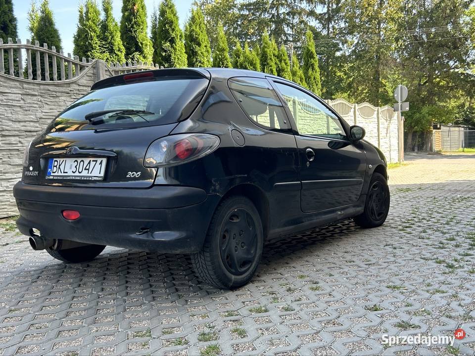 Peugeot 206 14 Benzyna 2002r benzyna Ostrów Mazowiecka sprzedam