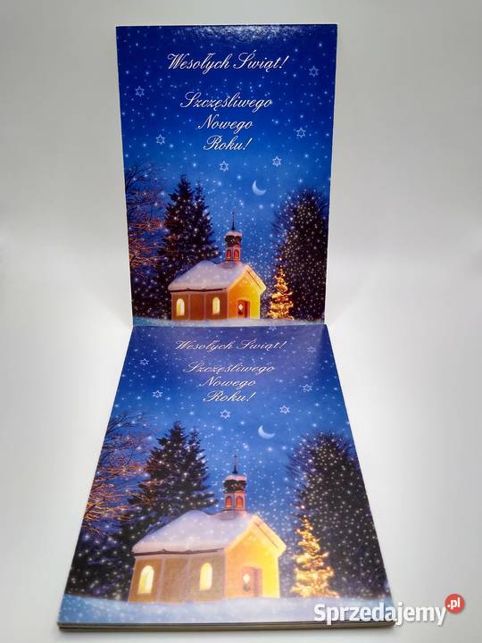 Kartka świąteczna Boże Narodzenie zestaw 13 Pan Gdańsk