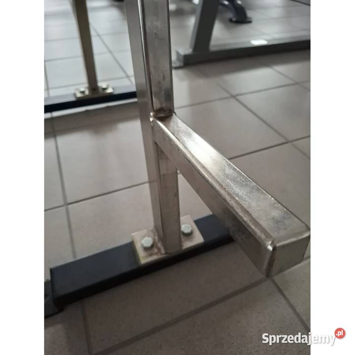 Stojak na obciążenia olimpijskie Sprzęt do ćwiczeń Wałcz