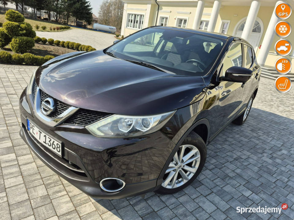 Nissan Qashqai 12 benzyna kamera navigacja 360 ABS Drelów