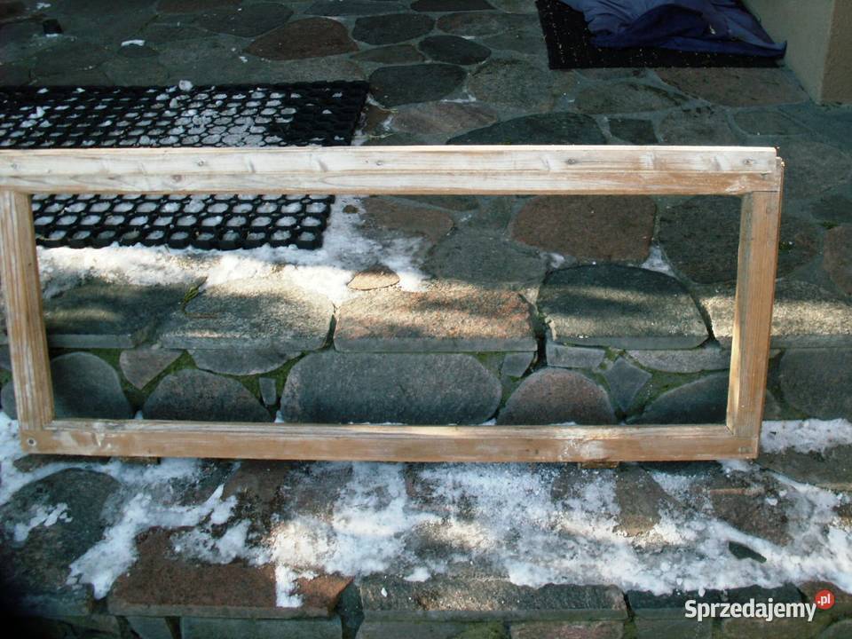 Piękna stara rama loft retro lustro zdjęcia warmińsko-mazurskie Ełk