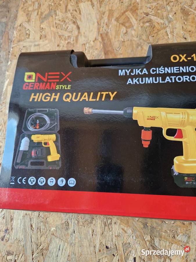 Myjka Ciśnieniowa Akumulatorowa ONEX OX111 24V Głogowa
