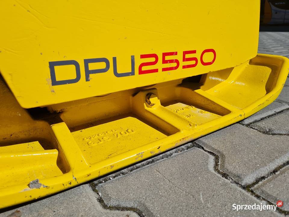 Zagęszczarka 166 Wacker Neuson DPU 2550 H z 2016 nie Dąbrowa Tarnowska sprzedam