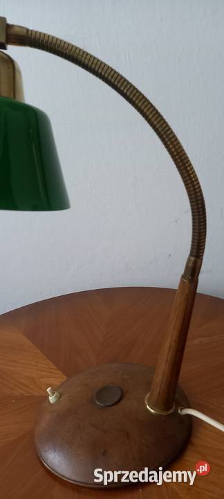 Lampka gabinetowa z lat 60 ub wieku ruchome Skierniewice sprzedam