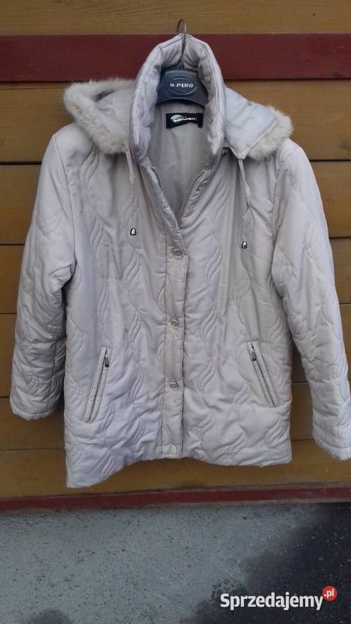 Kurtka damska z kapturem beżowa do sprzedania Kraków