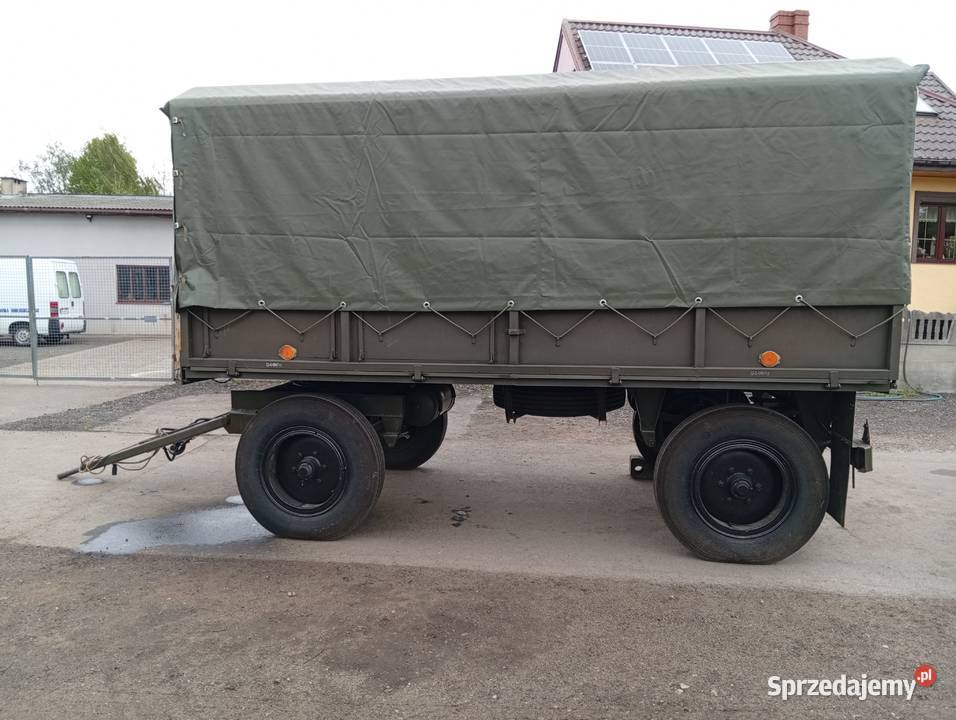 Przyczepa D46 z Wojska NOWA Aleksandrów Kujawski