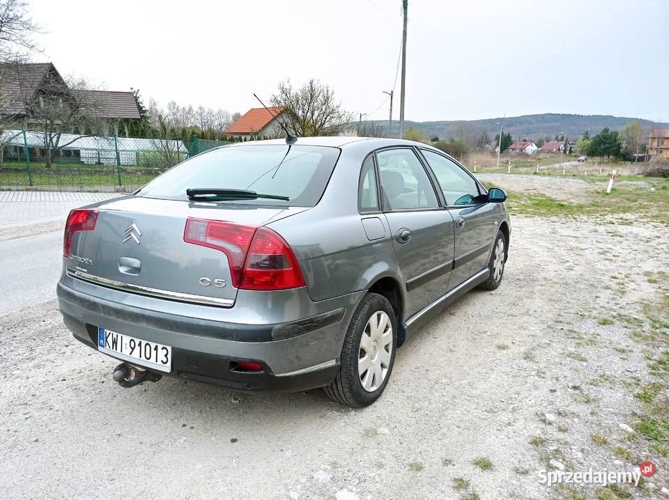 Citroen C5 16 HDI 110 koni hatchback hak VAT marża Kraków