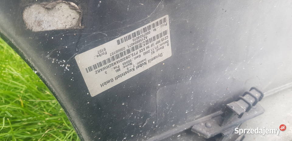 Mercedes CL500 w215 c215 zderzak lampy koncowka Zderzaki Morawica