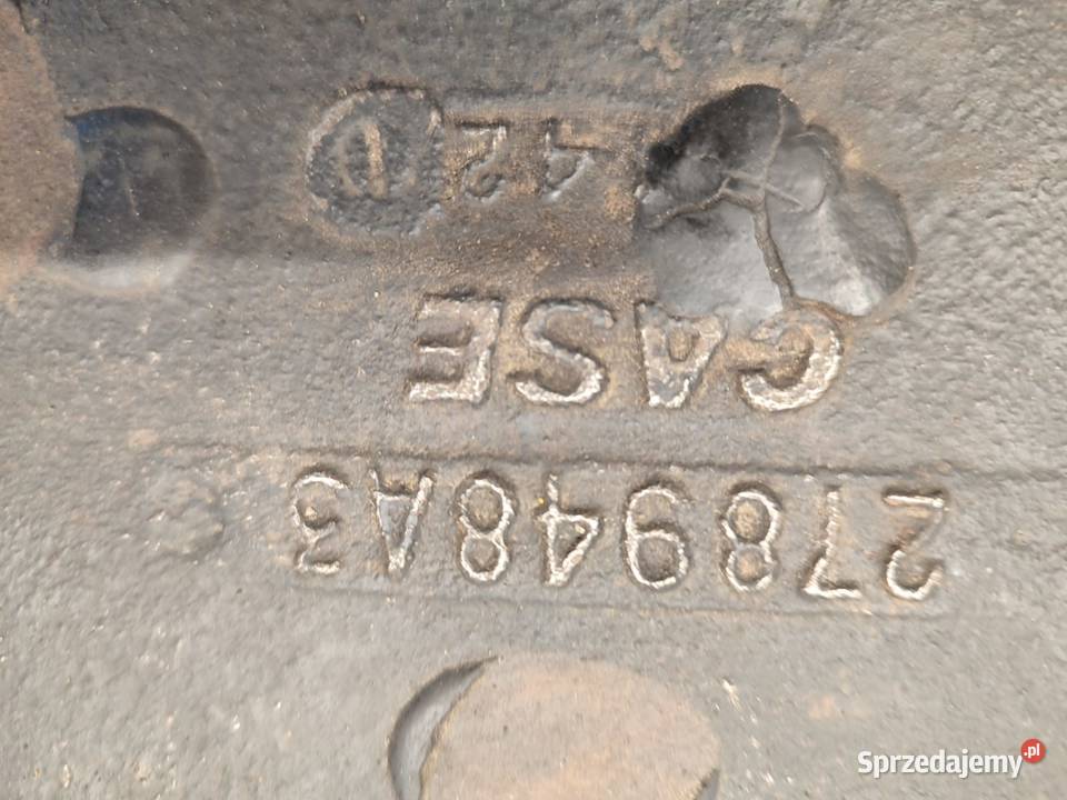 Most napędowy tylny 224852A5 CASE MX 270 MAGNUM wielkopolskie Wilkowo