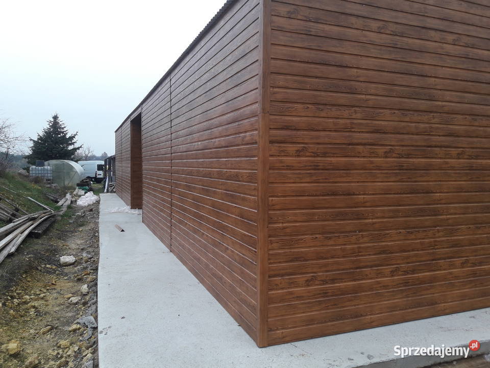 D102 Garaż 12x6 ZŁOTY DĄB Magazyn WIATA Sprzedaż podkarpackie Jarosław