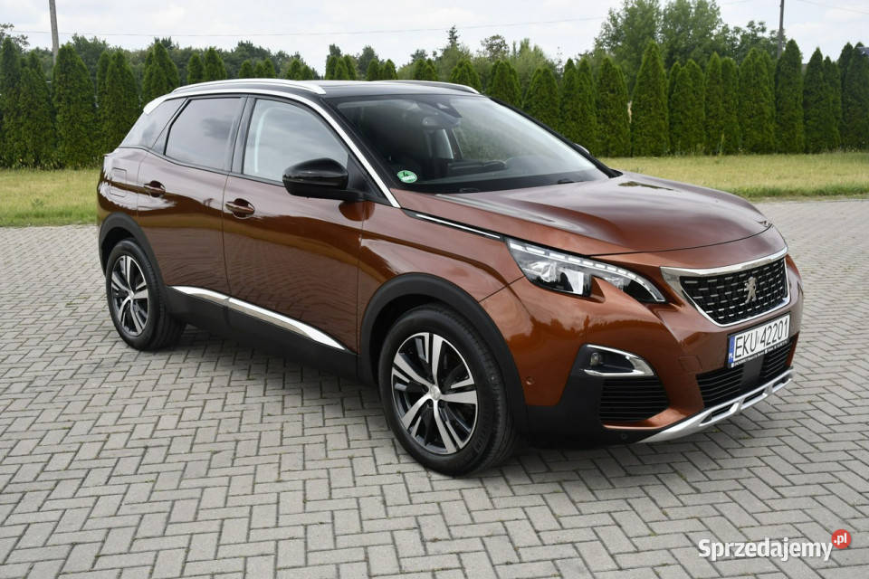 Peugeot 3008 12Turbo GTLineLedyBiXenonPanorama system Start-Stop łódzkie Kutno