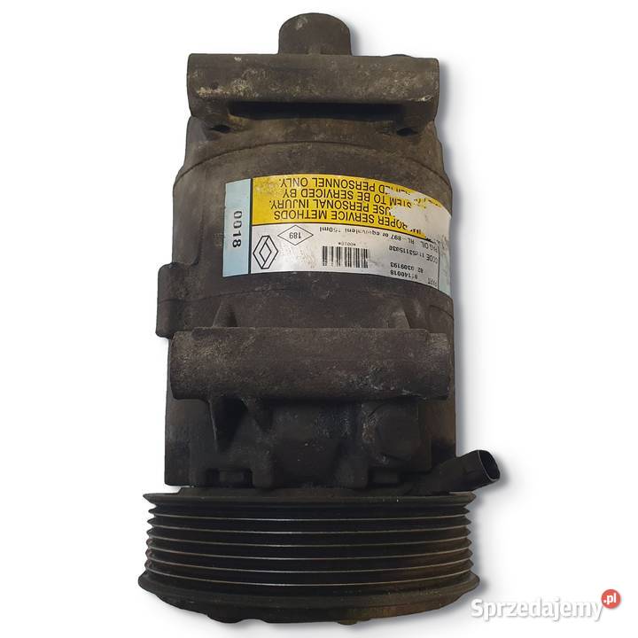 SPRĘŻARKA KLIMATYZACJI Renault Scenic II 19 DCI osobowe Kompresory klimatyzacji lubelskie Chełm