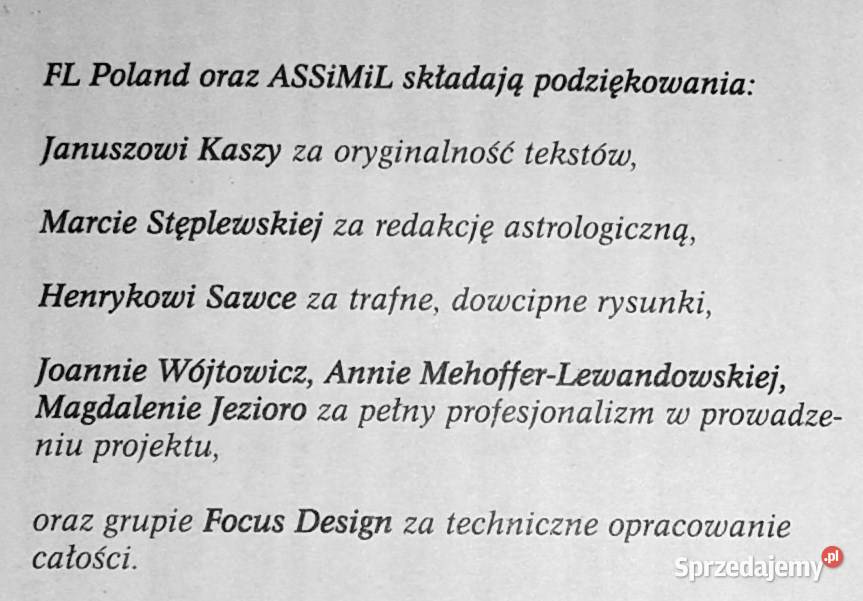 Horoskop z FL Poland praca zbiorowa Chełm