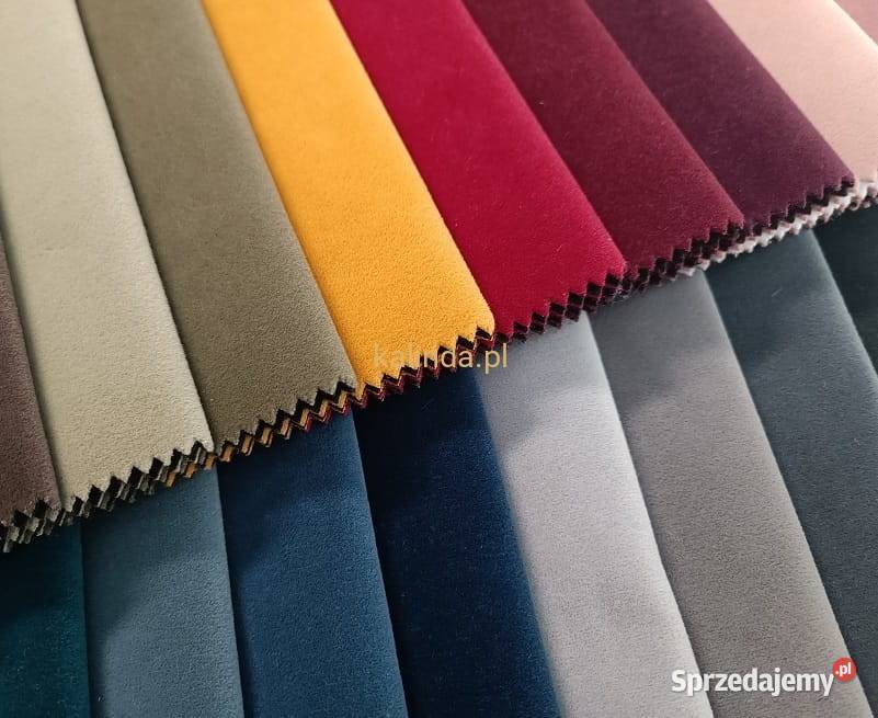 Matt Velvet tkanina tapicerska meblowa welwet Chorzów