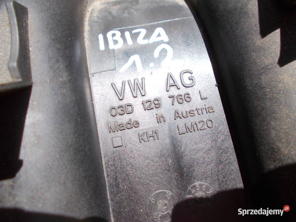 seat IBIZA 12 08r kolektor ssący dolotowy Zamość