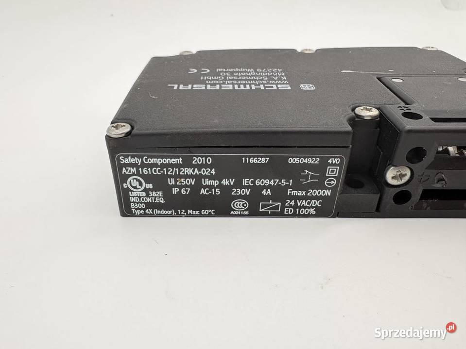 Schmersal AZM 161CC1212RKA024 Safety Switch