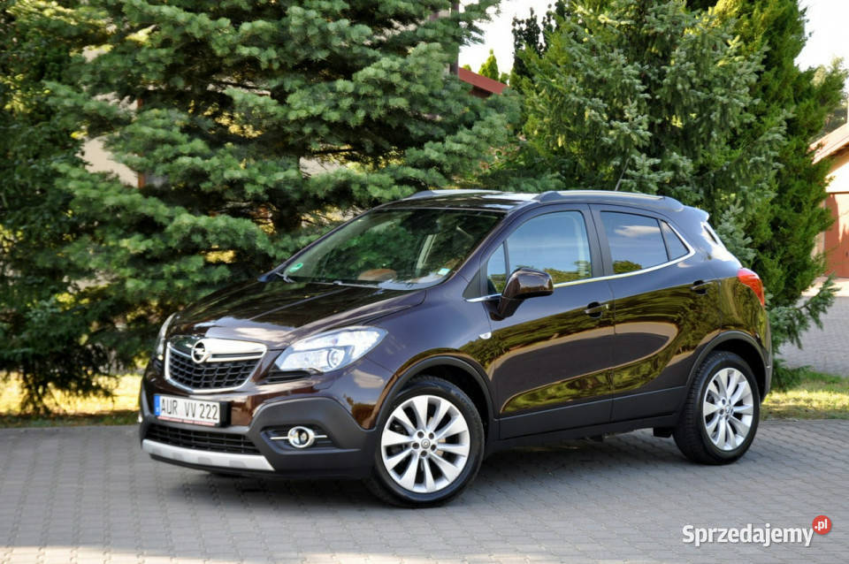 Opel Mokka 14T140XenonLedNaviKameraSkóryRelingI mazowieckie Ostrów Mazowiecka
