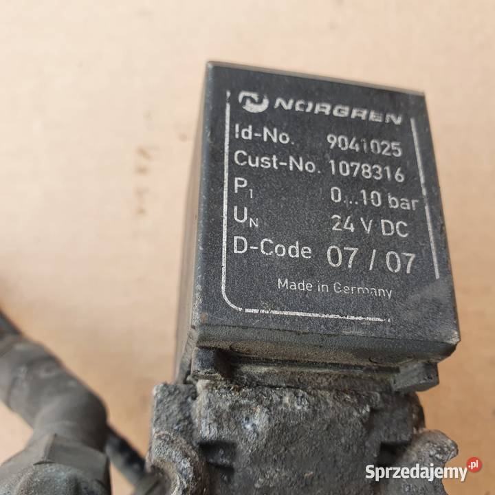 VOLVO ELEKTROZAWÓR NORGEN 9041025 ciężarowe Bieleń sprzedam