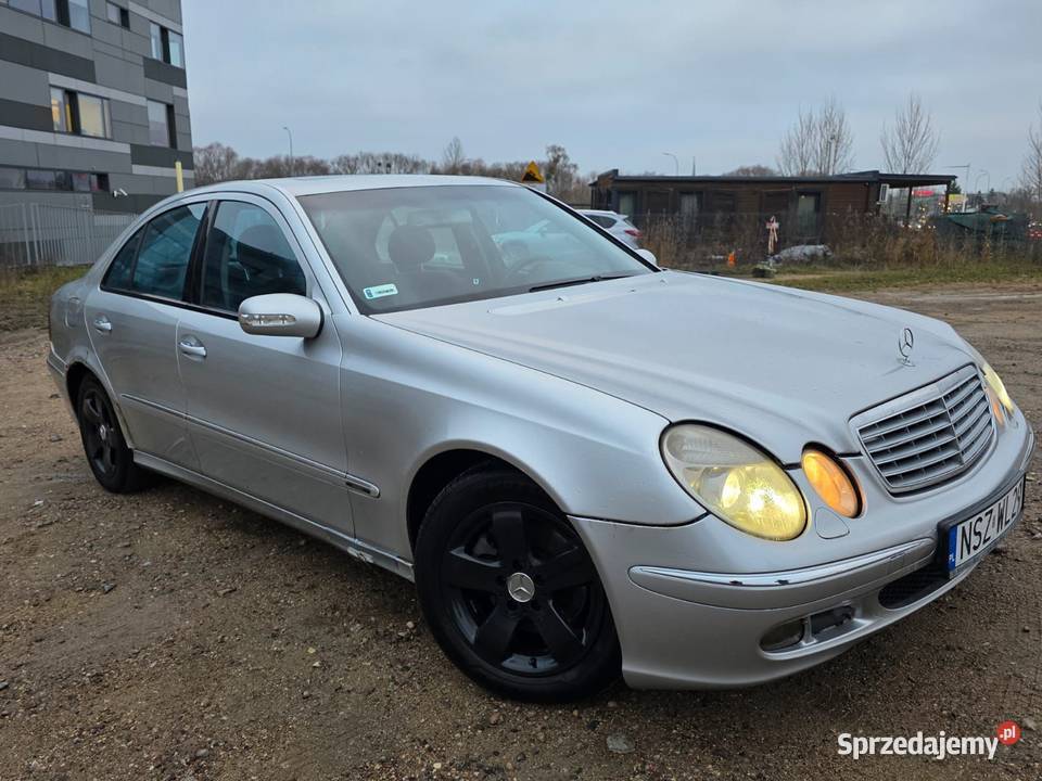 Mercedes E klasa 27CDI Avantgarde Automat 2004r Białystok sprzedam