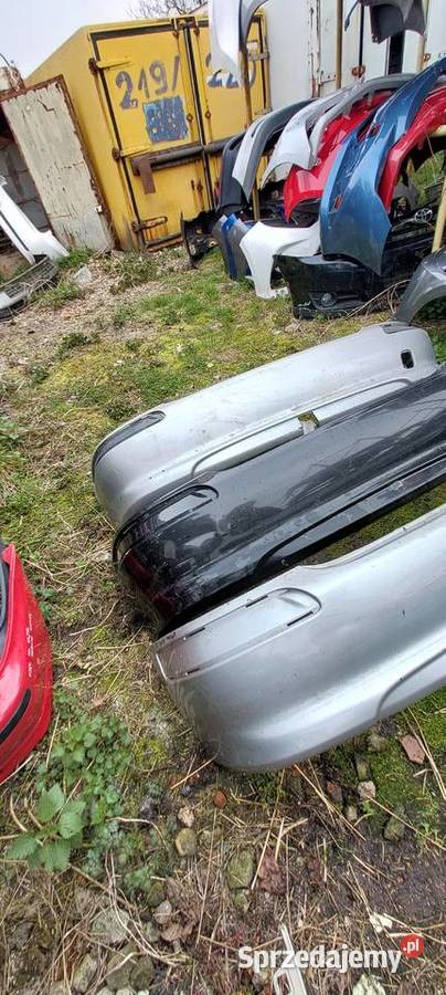 Nissan Almera n16 2000 2001 2002 zderzak tył Pozostałe Byków