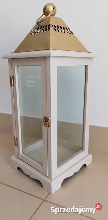 Lampion ogrodowy latarnia latarenka świecznik na Garwolin