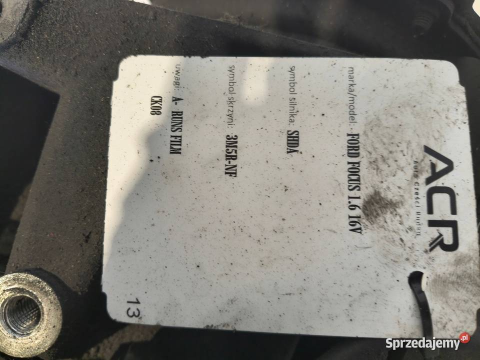 SKRZYNIA BIEGÓW Ford Focus MK2 C 16 16V Chełm