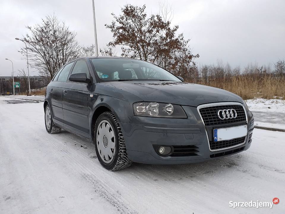 fajne doinwestowane Audi A3 Sportback 20Tdi BMM wspomaganie kierownicy Jaworzno