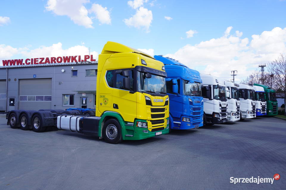 Scania R650 V8 650 Rama 88 m 4 oś skrętna 20 kabina sypialna Kraków