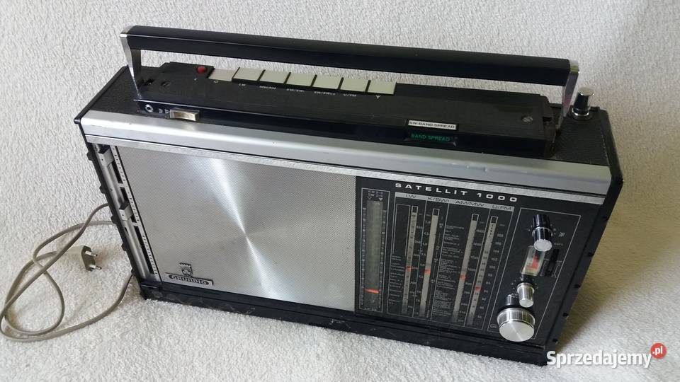 GRUNDIG Satellit 1000 Radio Globalne 1972r Płońsk
