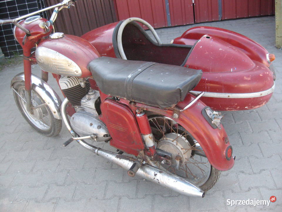 JAWA 250 kosz velorex zarejestrowana 22222km Poznań