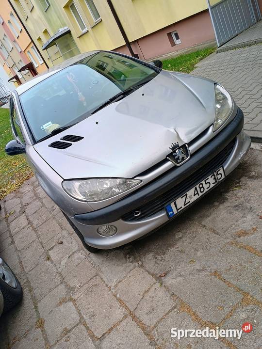 Peugeot 206xs 16 benzyna lubelskie Nieledew