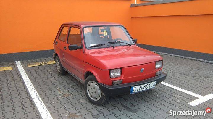Fiat 126p maluch aktualne opłaty Tarkowo Górne