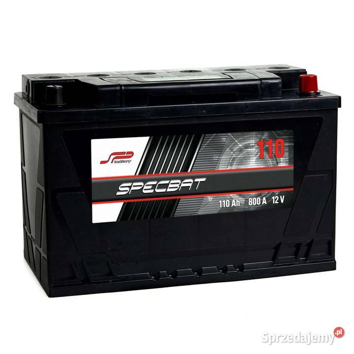 Akumulator SPECBAT AGRO 110Ah 800A EN PRAWY PLUS akumulatory łódzkie Piotrków Trybunalski