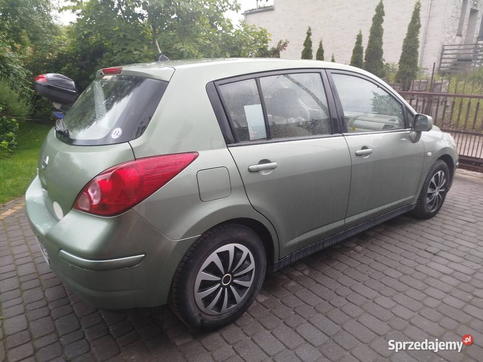 Nissan tiida 18 2007 Poznań