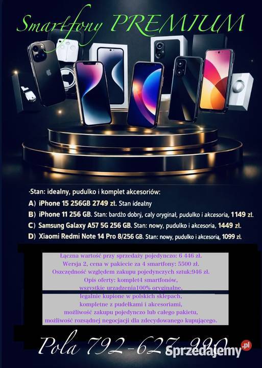 OUTLET iPhone 15 outletowe ceny BOX 4 in ONE Kielce
