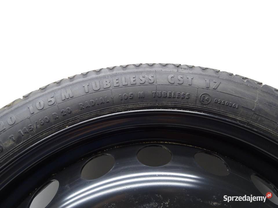 KOŁO DOJAZDOWE ZAPASOWE 4G0601027 14560R20 5X112 sprzedam