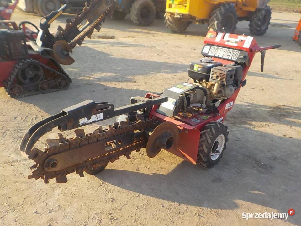 wynajem koparki łańcuchowej Berreto 912 Pozostałe usługi Łódź