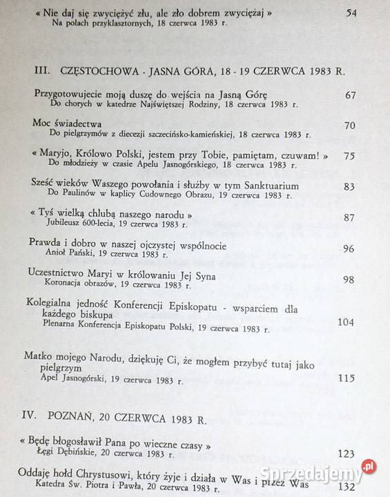 Pokój Tobie Polsko Ojczyzno moja Jan Paweł II Pozostałe Chełm