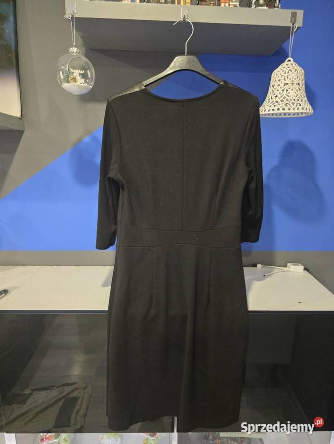 Sukienka Street One z wstawkami ekoskóry UNI SL Spódnice i sukienki Bytom