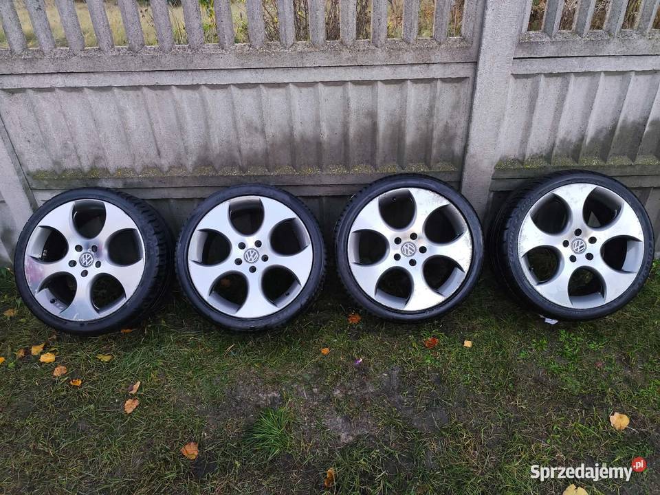 Sprzedam ładne alufelgi do VW golfa 5 GTI Samochodowe łódzkie Poddębice
