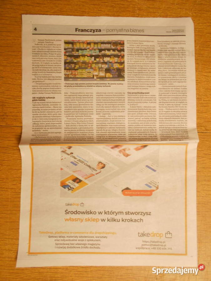 Franczyza pomysł na biznes trzy dodatki G